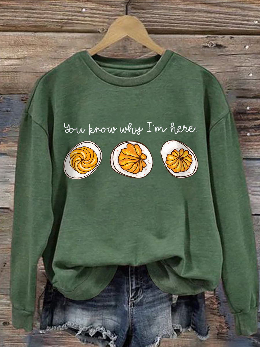 Women's Sweatshirt | Round Crew Neckline