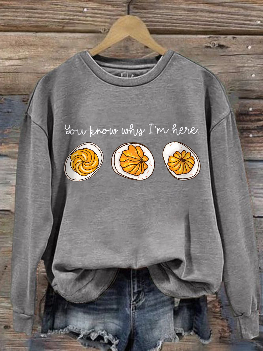 Women's Sweatshirt | Round Crew Neckline