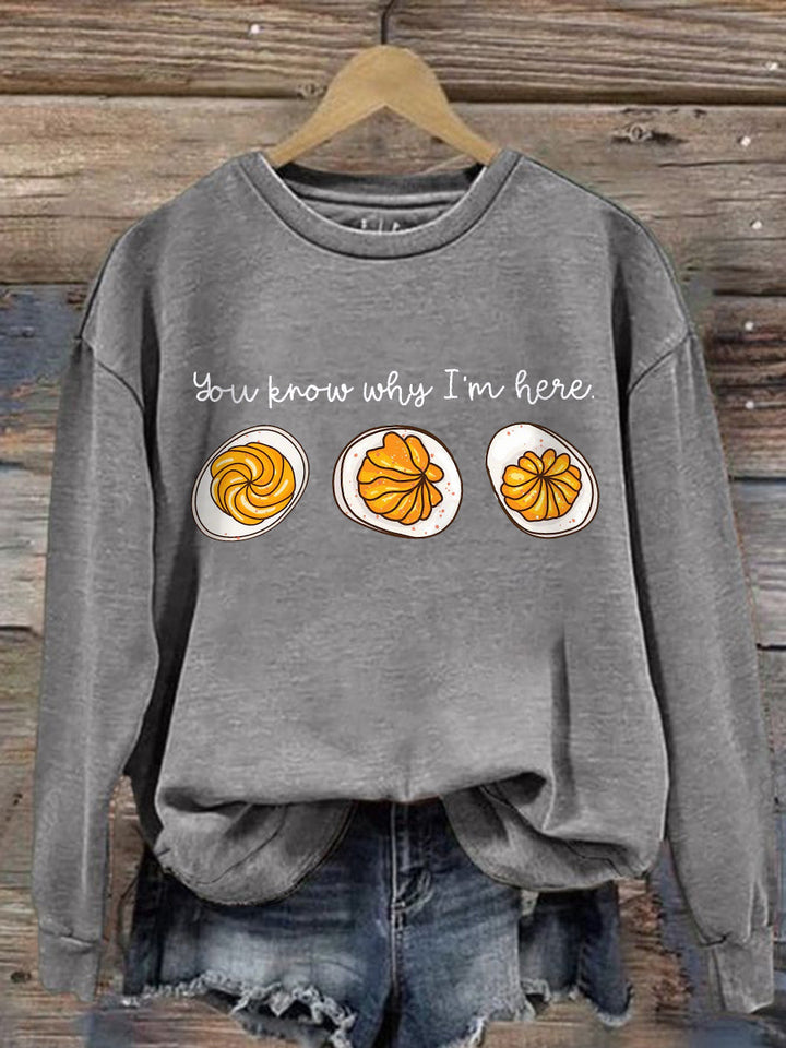 Women's Sweatshirt | Round Crew Neckline