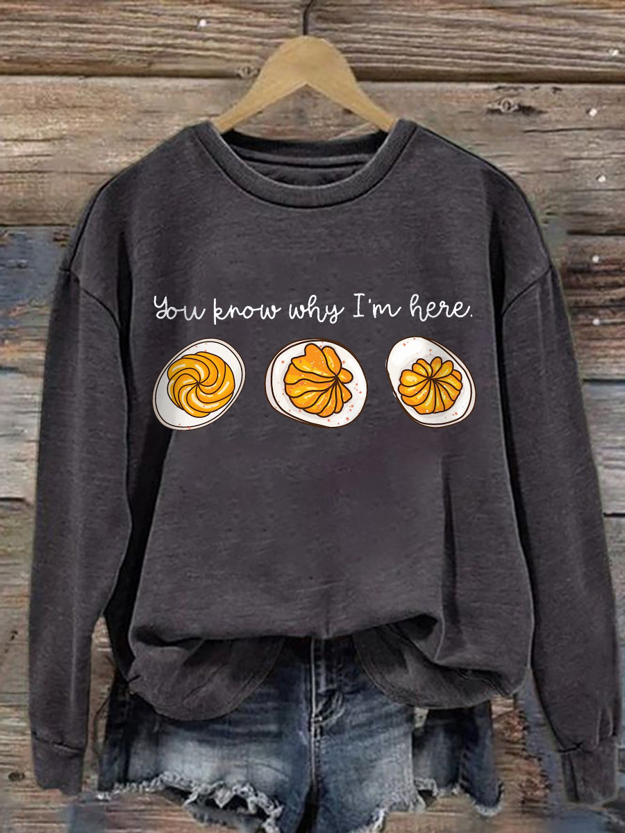 Women's Sweatshirt | Round Crew Neckline