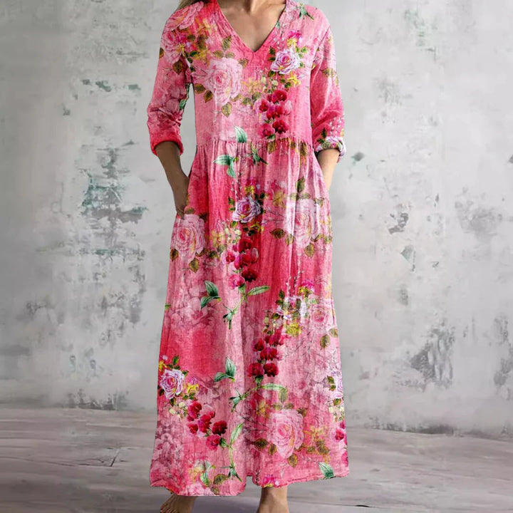Women’s Dress | Floral Print Surface