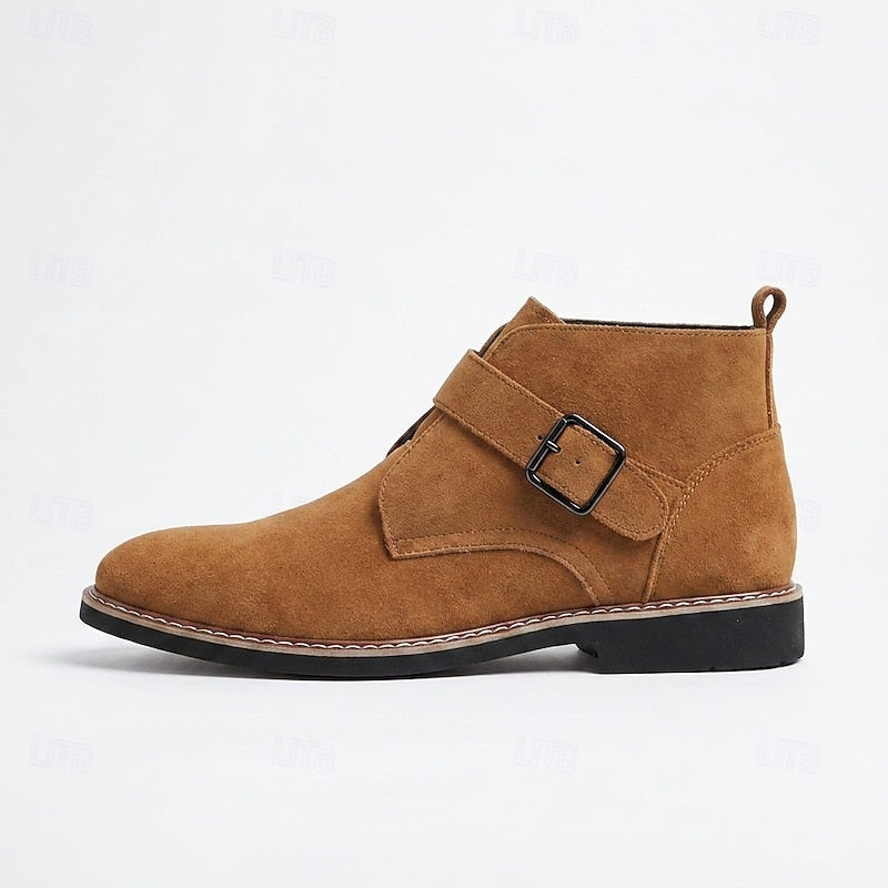 Theo | Buckled Ankle Boots
