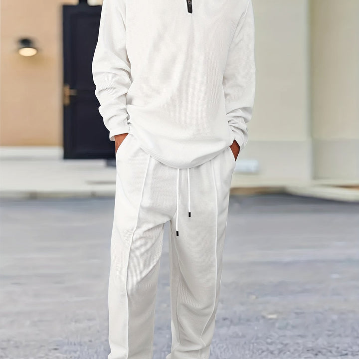 Ulysses | Relaxed Textured Two-Piece Set