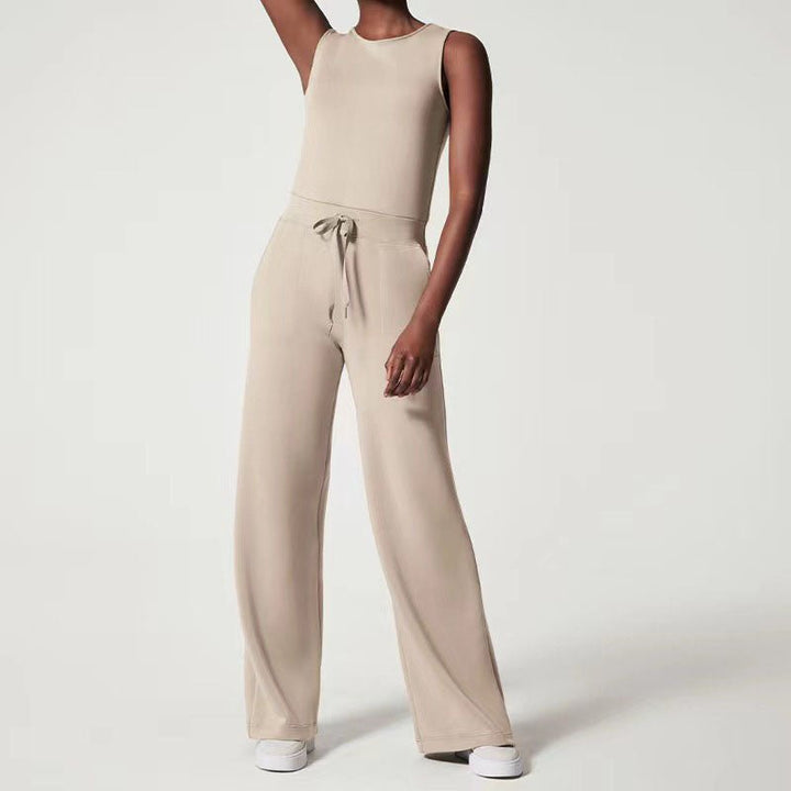 Women’s Jumpsuit | Sleeveless Wide Leg