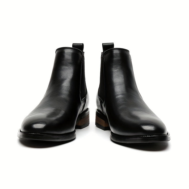 Wendell | Refined Pointed-Toe Chelsea Boots