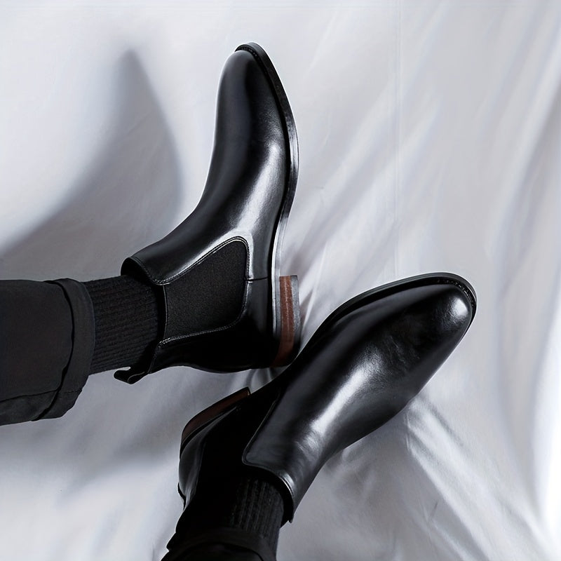 Wendell | Refined Pointed-Toe Chelsea Boots