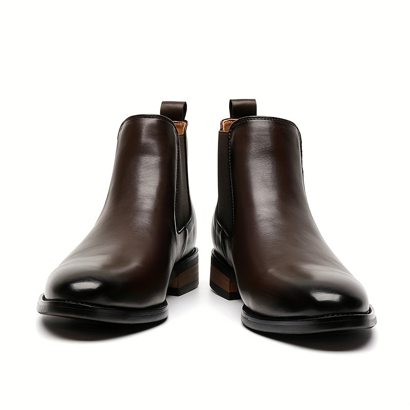 Wendell | Refined Pointed-Toe Chelsea Boots