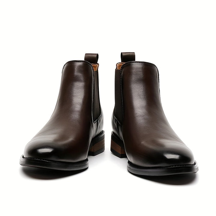 Wendell | Refined Pointed-Toe Chelsea Boots