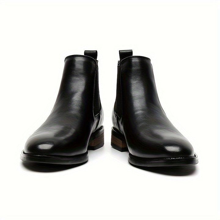 Wendell | Refined Pointed-Toe Chelsea Boots
