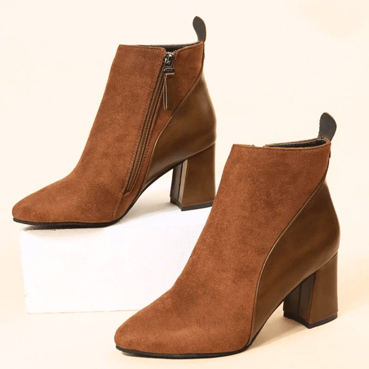 Boots For Women | Ankle-height Shaft Pointed Toe