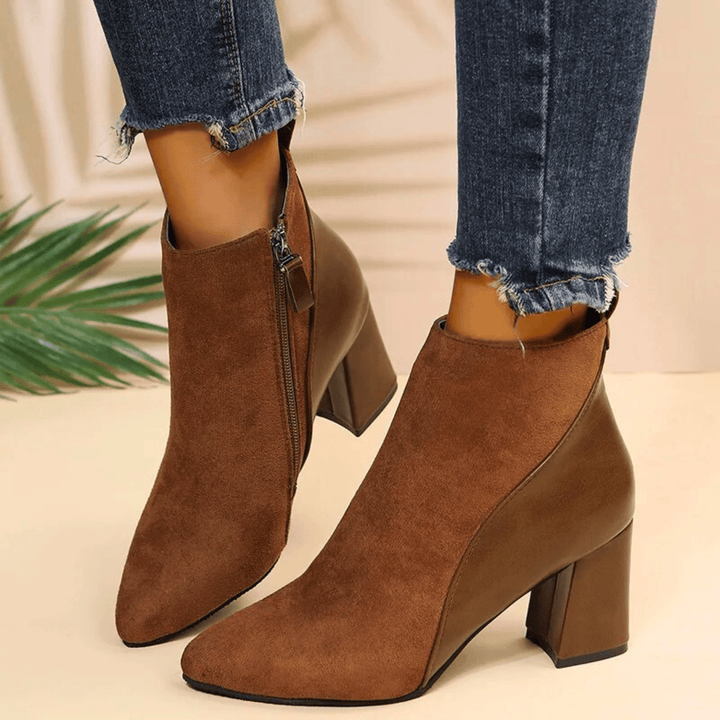 Boots For Women | Ankle-height Shaft Pointed Toe