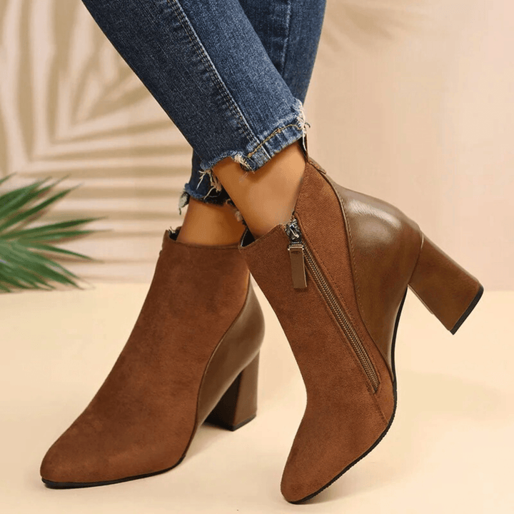 Boots For Women | Ankle-height Shaft Pointed Toe