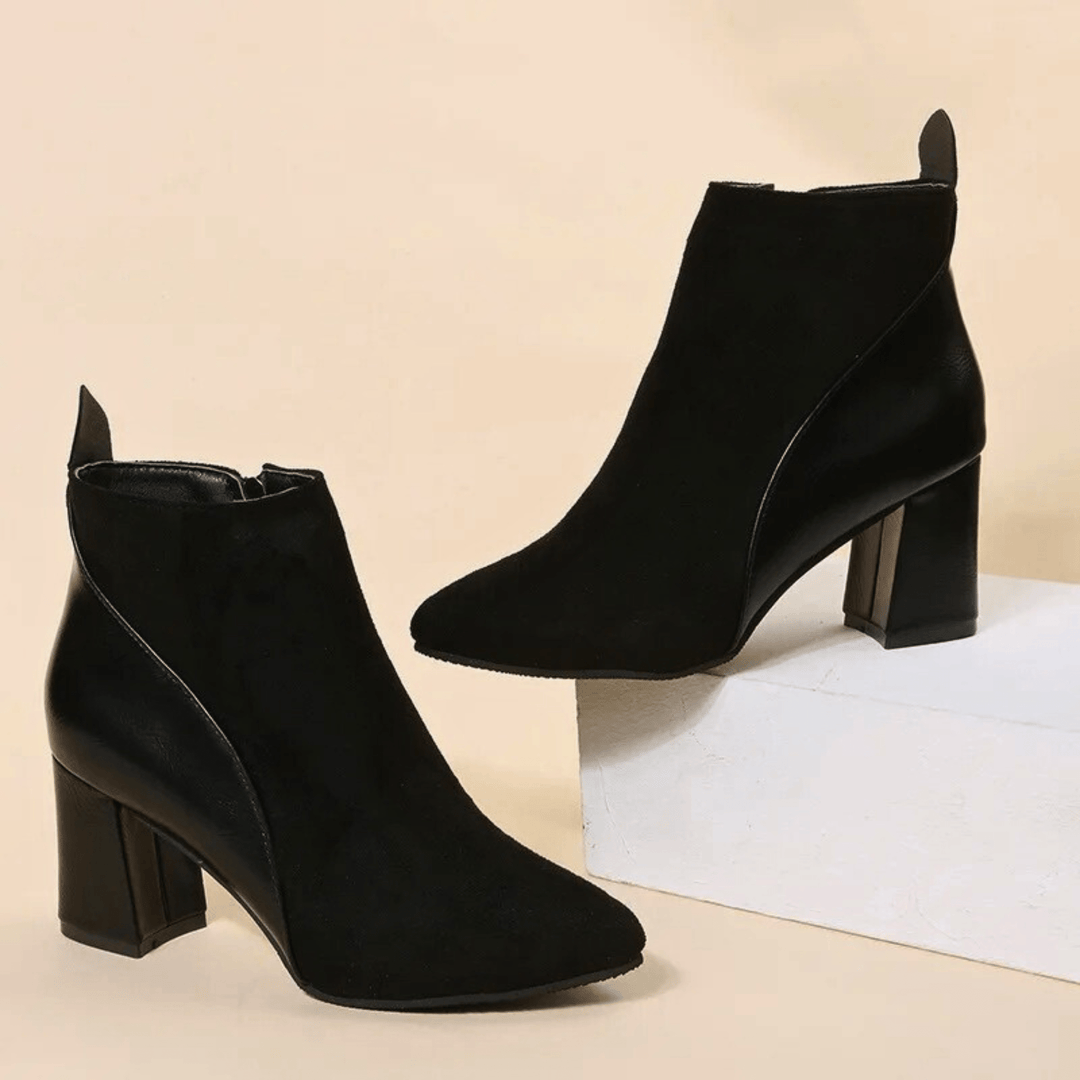 Boots For Women | Ankle-height Shaft Pointed Toe