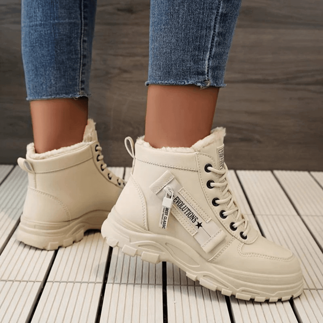 Boots For Women | Front Lace Ankle-Height